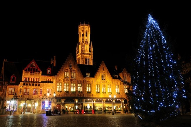 Bruges Christmas Market Belgium